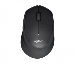 Мышь Logitech M330 Silent Plus черный беспроводная