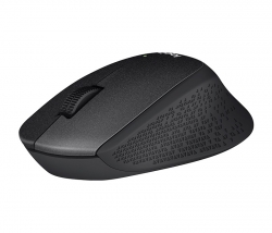 Мышь Logitech M330 Silent Plus черный беспроводная