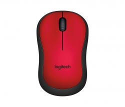 Мышь Logitech M220 Silent красный беспроводная