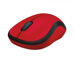 Мышь Logitech M220 Silent красный беспроводная