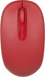 Мышь Microsoft Mobile Mouse 1850 красный беспроводная