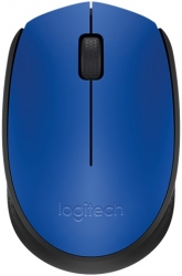 Мышь Logitech M171 синий/черный беспроводная