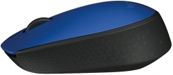 Мышь Logitech M171 синий/черный беспроводная
