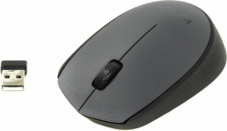 Мышь Logitech M170 серый/черный беспроводная