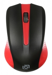 Мышь Oklick 485MW черный/красный беспроводная