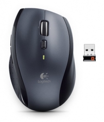Мышь Logitech M705 серебристый/черный беспроводная