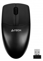 Мышь A4Tech G3-220N-1 черный беспроводная