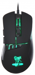 Мышь Oklick 865G Snake черный проводная