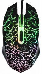 Мышь Oklick 905G INVASION черный/рисунок проводная