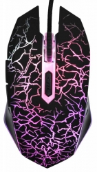 Мышь Oklick 905G INVASION черный/рисунок проводная