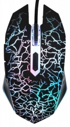 Мышь Oklick 905G INVASION черный/рисунок проводная
