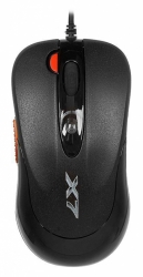 Мышь A4 X-705K черный проводная