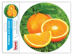 Коврик для мыши Buro BU-T60039 рисунок/апельсин
