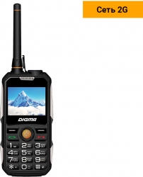 Мобильный телефон Digma Linx A230WT 2G черный моноблок 2Sim 2.31 240x320 BT GSM900/1800 Ptotect