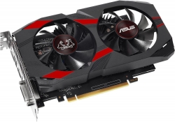 Видеокарта Asus PCI-E CERBERUS-GTX1050TI-A4G nVidia GeForce GTX 1050TI 4096Mb 128bit GDDR5 1303/7008 DVIx1/HDMIx1/DPx1/HDCP Ret