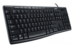 Клавиатура Logitech K200 черный