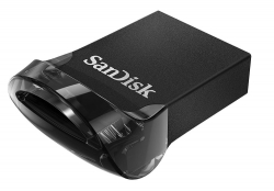 Флеш Диск Sandisk 128Gb Ultra Fit SDCZ430-128G-G46 USB3.1 черный