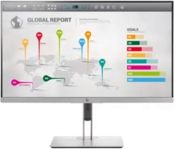 Монитор HP EliteDisplay E273q серебристый