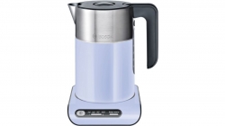 Чайник электрический Bosch TWK8619P серебристый/голубой