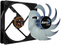 Вентилятор Aerocool Motion 12 plus Blue 120x120x25mm 3-pin 4-pin (Molex)26dB 160gr LED Ret