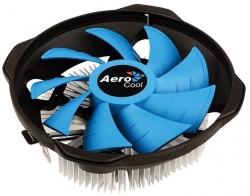 Устройство охлаждения(кулер) Aerocool BAS AUG Soc-FM2+/AM2+/AM3+/AM4/1150/1151/1155/ 4-pin 19-27dB Al+Cu 125W 361gr Ret