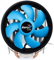 Устройство охлаждения(кулер) Aerocool Verkho 2 Plus Soc-FM2+/AM2+/AM3+/AM4/1150/1151/1155/ 4-pin 19-26dB Al+Cu 115W 444gr Ret