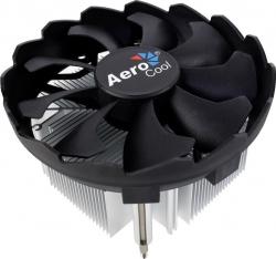 Устройство охлаждения(кулер) Aerocool BAS Soc-1150/1151/1155/ 3-pin 27dB Al 100W 422gr Ret