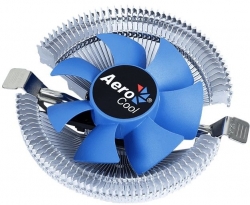 Устройство охлаждения(кулер) Aerocool Verkho i Soc-1150/1151/1155/ 4-pin 21-27dB Al 90W 190gr Ret