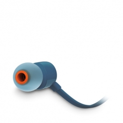 Гарнитура вкладыши JBL T110 BLU синий (JBLT110BLU)