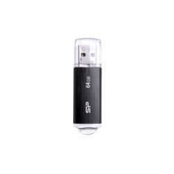 Флеш Диск Silicon Power 64Gb Ultima U02 SP064GBUF2U02V1K USB2.0 черный