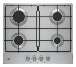 Газовая варочная поверхность Beko HIAG 64223 SX серебристый