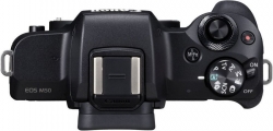 Фотоаппарат Canon EOS M50 черный 24.1Mpix 3 4K WiFi 15-45 IS STM LP-E12