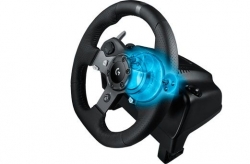 Руль Logitech G920 Driving Force (с педалями) черный