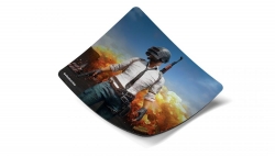 Коврик для мыши Steelseries QcK+ PUBG Erangel Edition рисунок