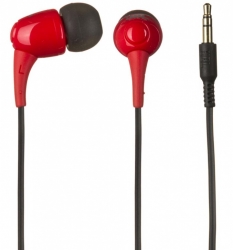 Наушники вкладыши JBL T100 красный