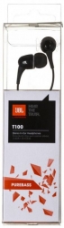 Наушники вкладыши JBL T100 черный