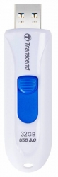 Флеш Диск Transcend 32Gb Jetflash 790 TS32GJF790W USB3.0 белый