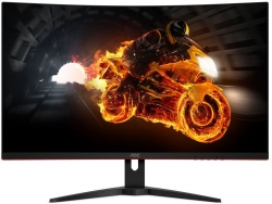 Монитор AOC Gaming C32G1 черный/красный