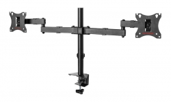 Кронштейн для мониторов Arm Media LCD-T04 черный 15 -32 макс.14кг настольный поворот и наклон верт.перемещ.