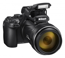 Фотоаппарат Nikon CoolPix P1000 черный 16Mpix Zoom125x 3.2 4K SDXC CMOS 1x2.3 IS opt 1minF turLCD VF 7fr/s RAW 30fr/s HDMI/WiFi/GPS/EN-EL23