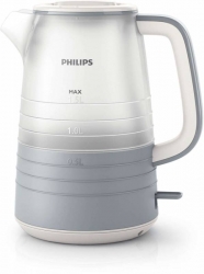 Чайник электрический Philips HD9335/31 серый/белый
