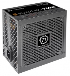 Блок питания Thermaltake АТХ12V v2.3/EPSv2.92 750W Smart BX1 RGB 80+ bronze (24+4+4pin) APFC 120mm fan color LED 8xSATA RTL