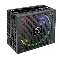 Блок питания Thermaltake ATX 850W Toughpower RGB 80+ titanium (24+4+4pin) APFC 140mm fan color LED 12xSATA Cab Manag RTL