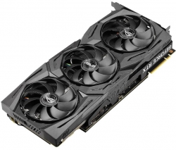Видеокарта Asus PCI-E ROG-STRIX-RTX2080TI-O11G-GAMING nVidia GeForce RTX 2080Ti 11264Mb 352bit GDDR6 1680/14000/HDMIx2/DPx2/Type-Cx1/HDCP Ret