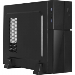 Корпус Aerocool Playa Slim черный mATX 1x80mm 2xUSB3.0 audio bott PSU