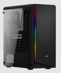 Корпус Aerocool RIFT черный без БП ATX 1x120mm 2xUSB2.0 1xUSB3.0 audio CardReader bott PSU