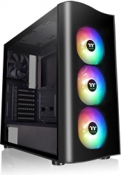 Корпус Thermaltake View 23 TG SRGB черный без БП ATX 5x120mm 3x140mm 2xUSB3.0 audio bott PSU