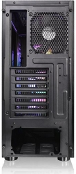 Корпус Thermaltake View 23 TG SRGB черный без БП ATX 5x120mm 3x140mm 2xUSB3.0 audio bott PSU