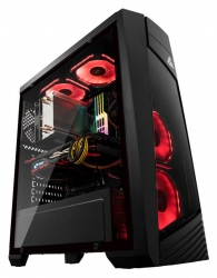 Корпус Formula V-LINE 185G-03G черный без БП ATX 1xUSB2.0 1xUSB3.0 audio bott PSU