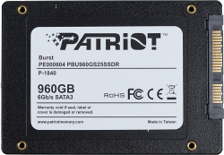 Накопитель SSD Patriot 960Gb PBU960GS25SSDR Burst